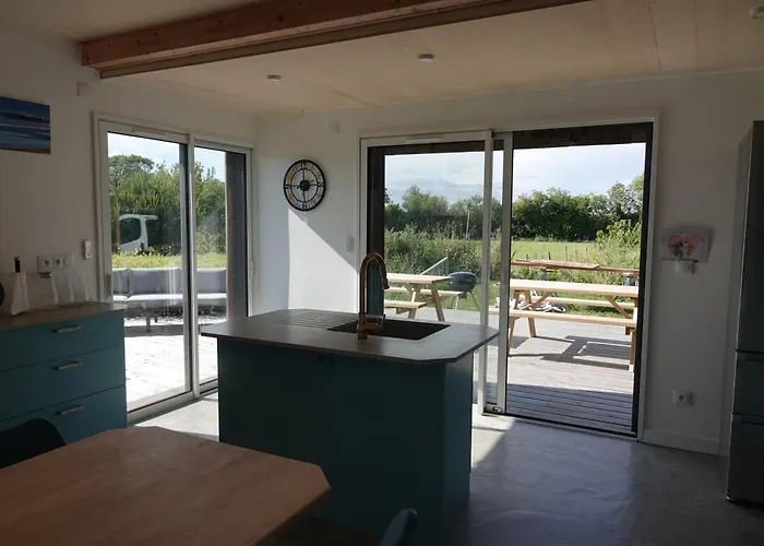 Maison Bois, Les Conches 10 Pers Longeville-sur-Mer