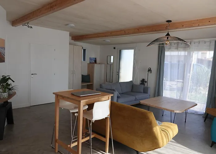 Maison Bois, Les Conches 10 Pers * Longeville-sur-Mer