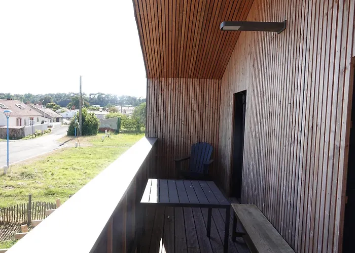 Maison Bois, Les Conches 10 Pers * Longeville-sur-Mer